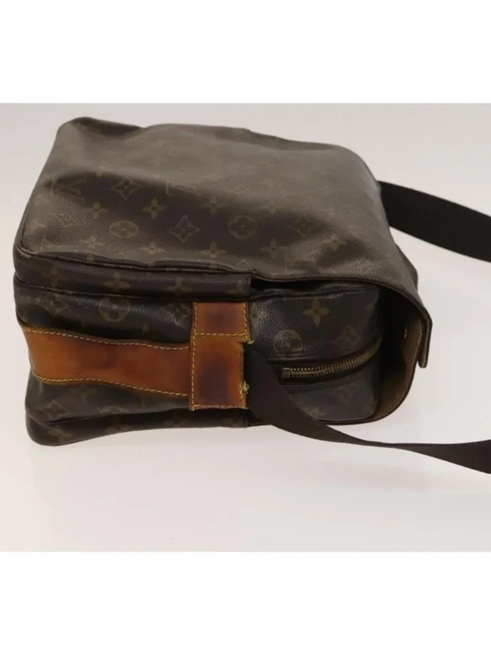 Authentic LOUIS VUITTON Monogram Naviglio Shoulder Bag SPO M50205 LV
